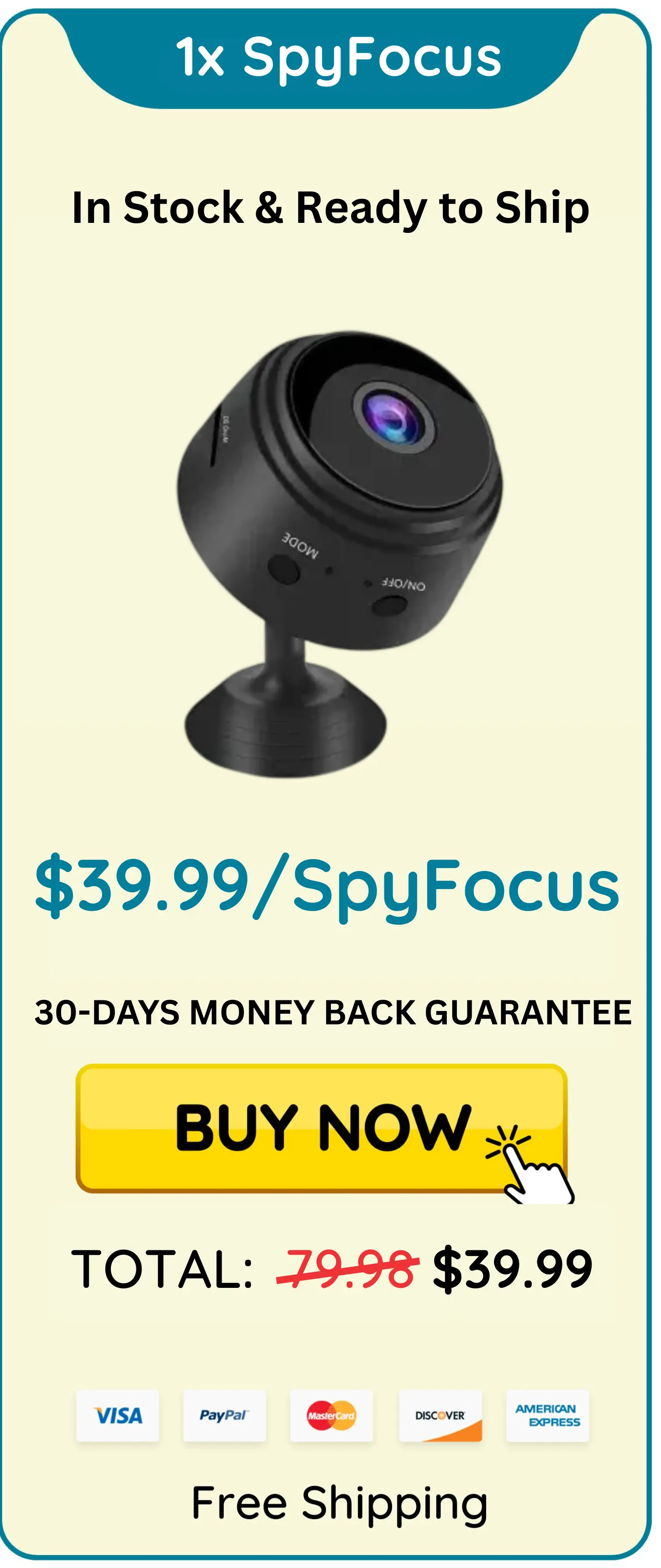 SpyFocus package 1